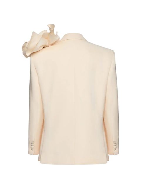 Magda Butrym flower-detail single-breasted blazer - Neutrals - zdjęcie produktu nr 2