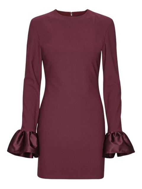 ROTATE BIRGER CHRISTENSEN frill sleeved mini dress - Red - zdjęcie produktu nr 1