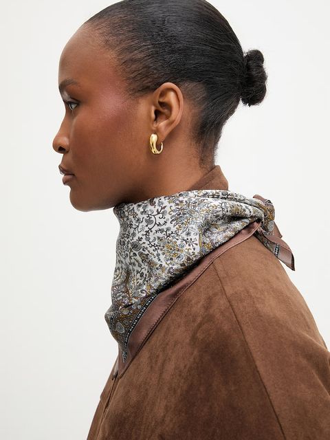 Answear.LAB apaszka jedwabna z kolekcji Unscripted - zdjęcie produktu nr 2