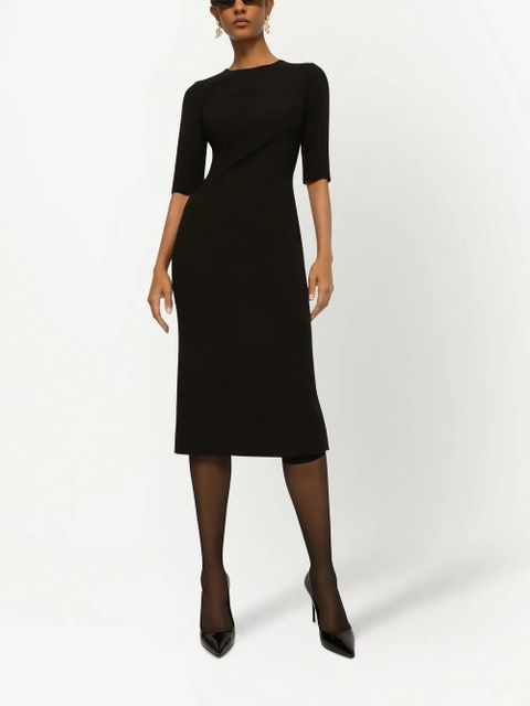 Dolce & Gabbana wool midi dress - Black - zdjęcie produktu nr 2