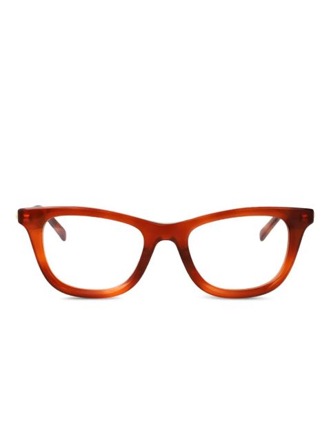 Gucci Eyewear square-frame glasses - Brown - zdjęcie produktu nr 1