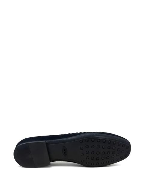 Tod's tassel-detail ballet flats - Black