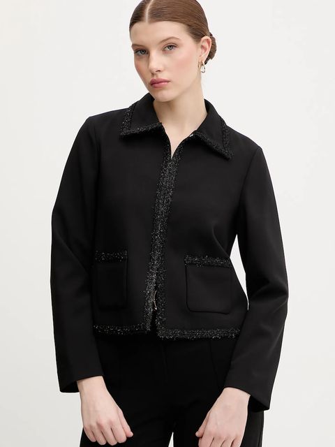 Joop! marynarka kolor czarny jednorzędowa gładka 30100109 - zdjęcie produktu nr 1