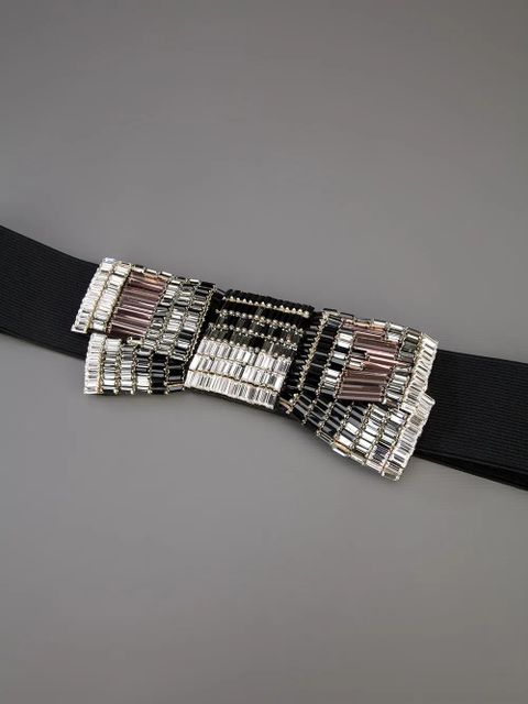 Lanvin beade bow headband - Black - zdjęcie produktu nr 2