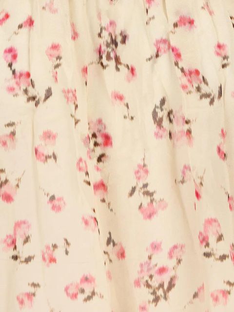 ISABEL MARANT floral tie blouse - Neutrals - zdjęcie produktu nr 2