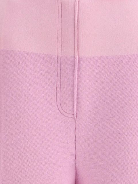 TOM FORD elasticated-ribbed sculptural joggers - Pink