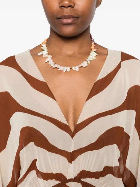 Johanna Ortiz Spiritual Healers maxi dress - Neutrals