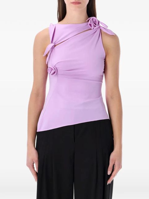 Coperni floral-knot top - Purple - zdjęcie produktu nr 1