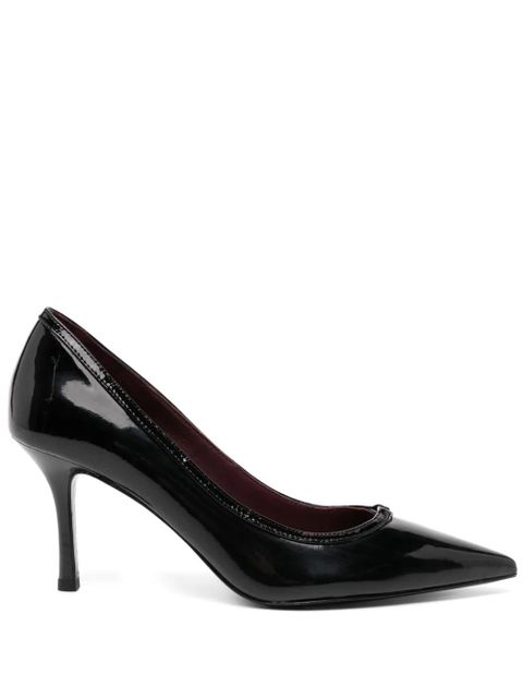 Tory Burch 80mm Double T-buckle pumps - Black - zdjęcie produktu nr 1