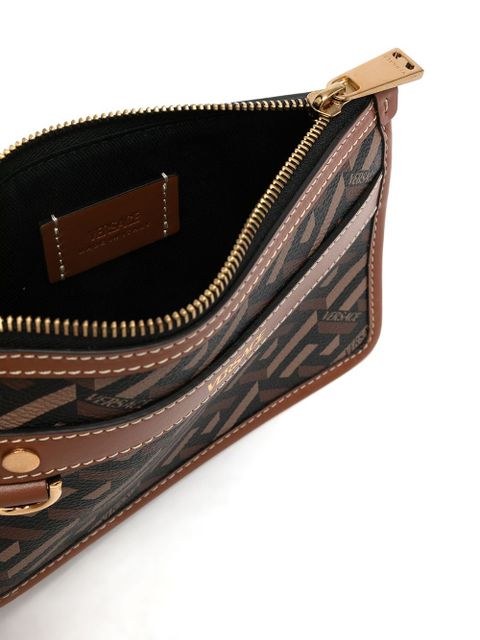 Versace La Greca compact wallet - Brown - zdjęcie produktu nr 2