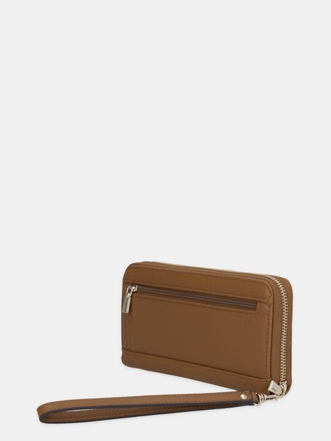 Guess portfel GREGORIA damski kolor brązowy SWBG85 46146