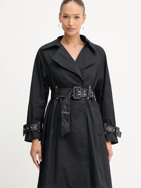 Guess trencz RAPHAELLE kolor czarny W5YL02 WHDF1 - zdjęcie produktu nr 1