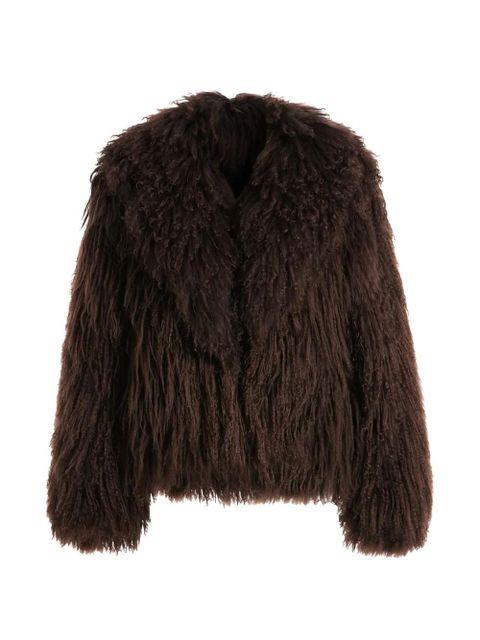 16Arlington Maryam shearling jacket - Brown - zdjęcie produktu nr 1