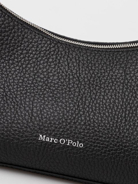 Marc O'Polo torebka skórzana kolor czarny 50819650801109