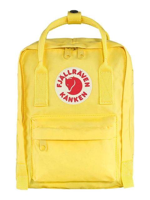 Fjallraven plecak Kanken Mini kolor żółty mały gładki F23561.126 - zdjęcie produktu nr 1