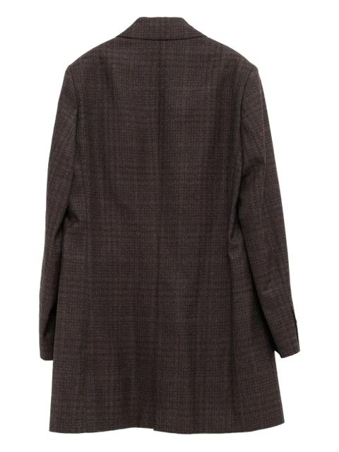 OUR LEGACY Queens check-pattern blazer - Brown - zdjęcie produktu nr 2