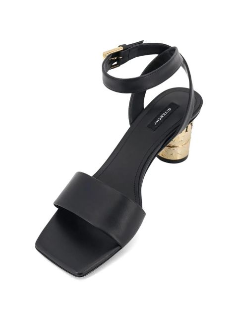 Givenchy tape-heel ankle-strap sandals - Black