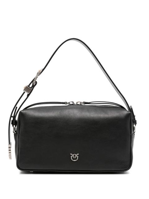 PINKO logo buckle shoulder bag - Black - zdjęcie produktu nr 1