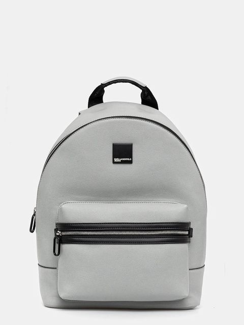 Karl Lagerfeld Jeans plecak kolor szary duży gładki A3M30335 - zdjęcie produktu nr 1