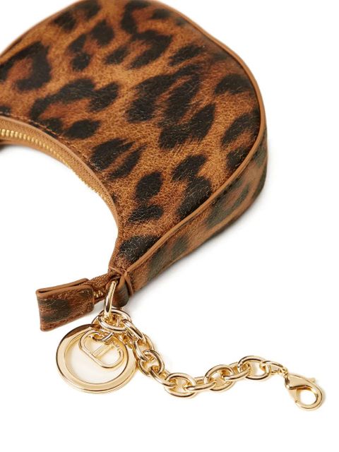 TWINSET leopard-print chain wallet - Brown - zdjęcie produktu nr 2