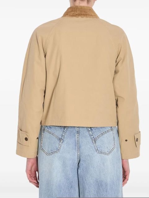 Burberry cropped jacket - Neutrals - zdjęcie produktu nr 2