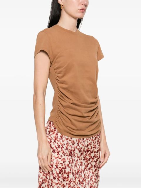 ISABEL MARANT Maelie T-shirt - Brown