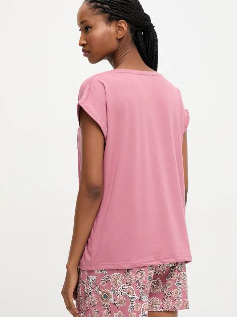 Answear.LAB piżama damska kolor różowy