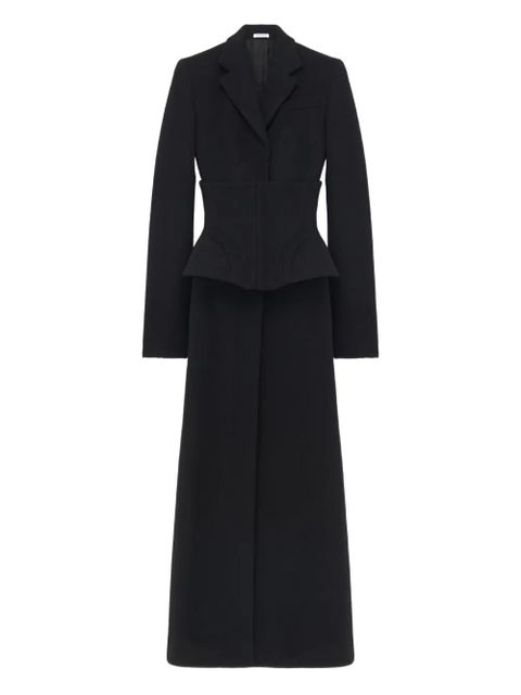 Alexander McQueen peplum coat - Black - zdjęcie produktu nr 1