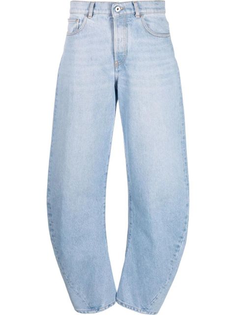 Off-White Bleach Twist Banana jeans - Blue - zdjęcie produktu nr 1