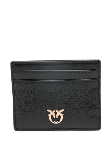 PINKO logo-detail card holder - Black - zdjęcie produktu nr 1