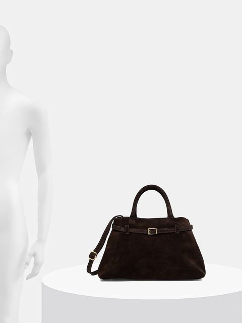 Answear.LAB torebka zamszowa