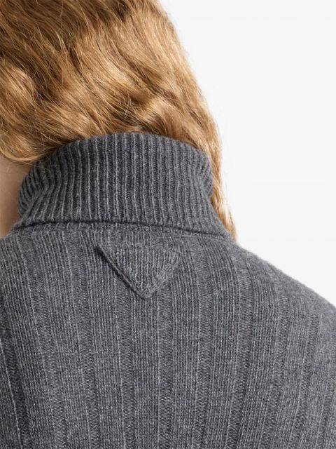 Prada cashmere turtleneck sweater - Grey