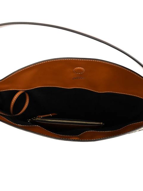 ISABEL MARANT Oskan wicker handbag - Neutrals