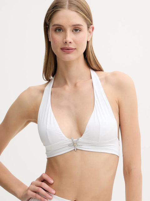 Guess biustonosz kąpielowy kolor biały miękka miseczka E5GJ24 KC692