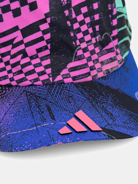 adidas Performance czapka z daszkiem PRIDE kolor różowy wzorzysta JN2687 - zdjęcie produktu nr 2