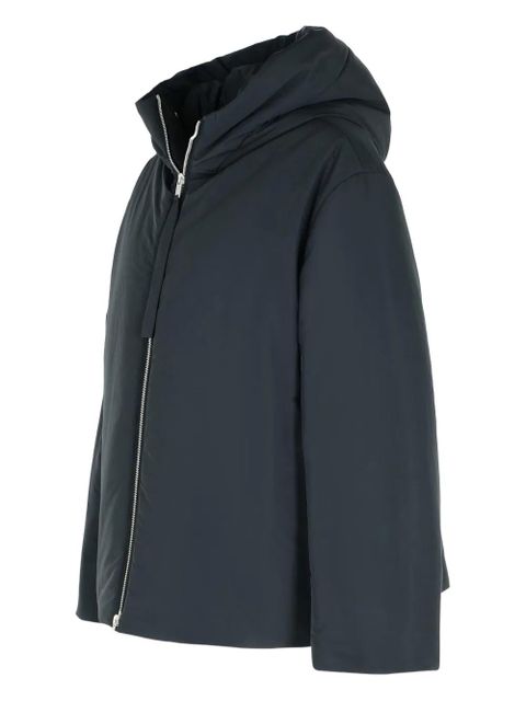 Jil Sander fixed-hood drawstring puffer jacket - Black - zdjęcie produktu nr 2