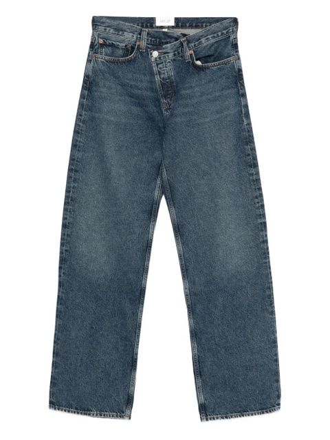 AGOLDE button-fastening jeans - Blue - zdjęcie produktu nr 1