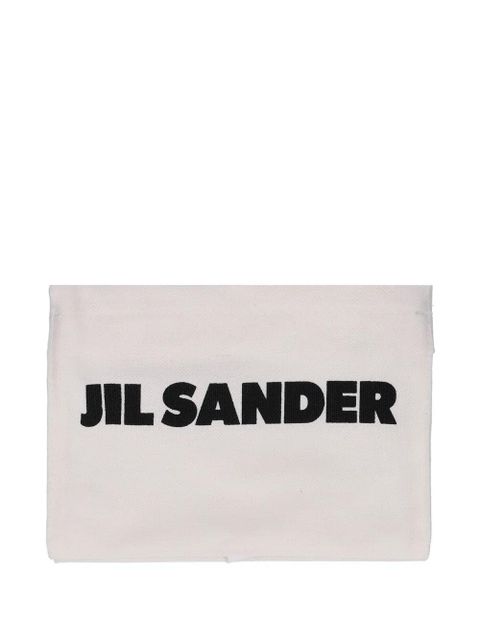 Jil Sander leather card holder - Neutrals - zdjęcie produktu nr 1