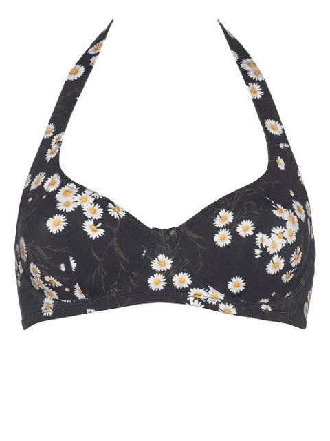 ERES Passionnel floral-print bikini top - Black - zdjęcie produktu nr 1