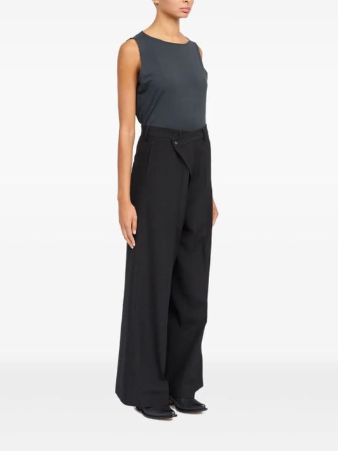 MM6 Maison Margiela off-centre trousers - Black