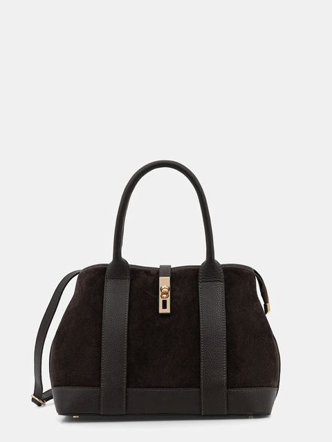 Answear.LAB torebka skórzana kolor brązowy - zdjęcie produktu nr 1