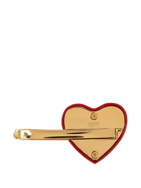 Moschino heart hair clip - Gold - zdjęcie produktu nr 2