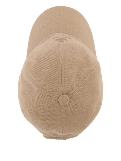 ISABEL MARANT Tomas embroidery cap - Neutrals