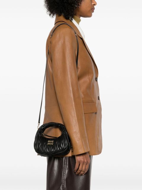 Miu Miu mini Wander tote bag - Black
