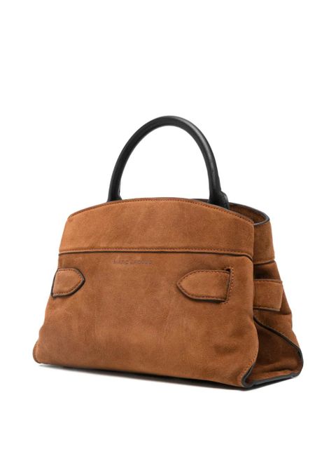 Marc Jacobs buckle-detail leather tote bag - Brown