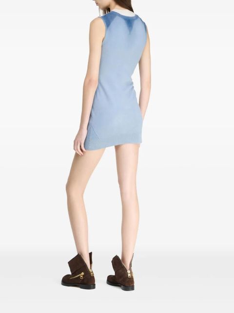 JW Anderson knitted mini dress - Blue - zdjęcie produktu nr 2