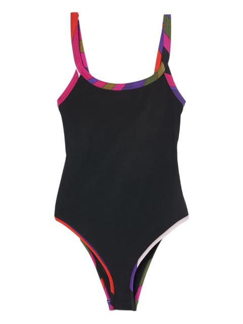 PUCCI contrasting-trim swimsuit - Black - zdjęcie produktu nr 1