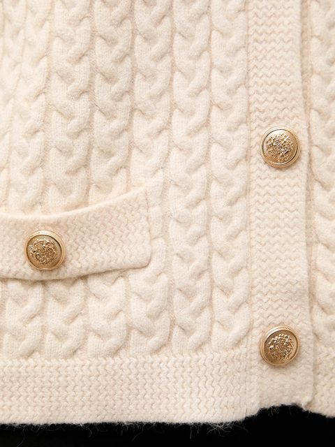 Answear.LAB kardigan damski kolor beżowy