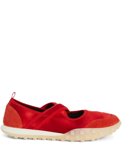Jil Sander Moon ballet flats - Red - zdjęcie produktu nr 1