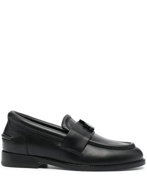 Lanvin logo slip-on loafers - Black - zdjęcie produktu nr 1